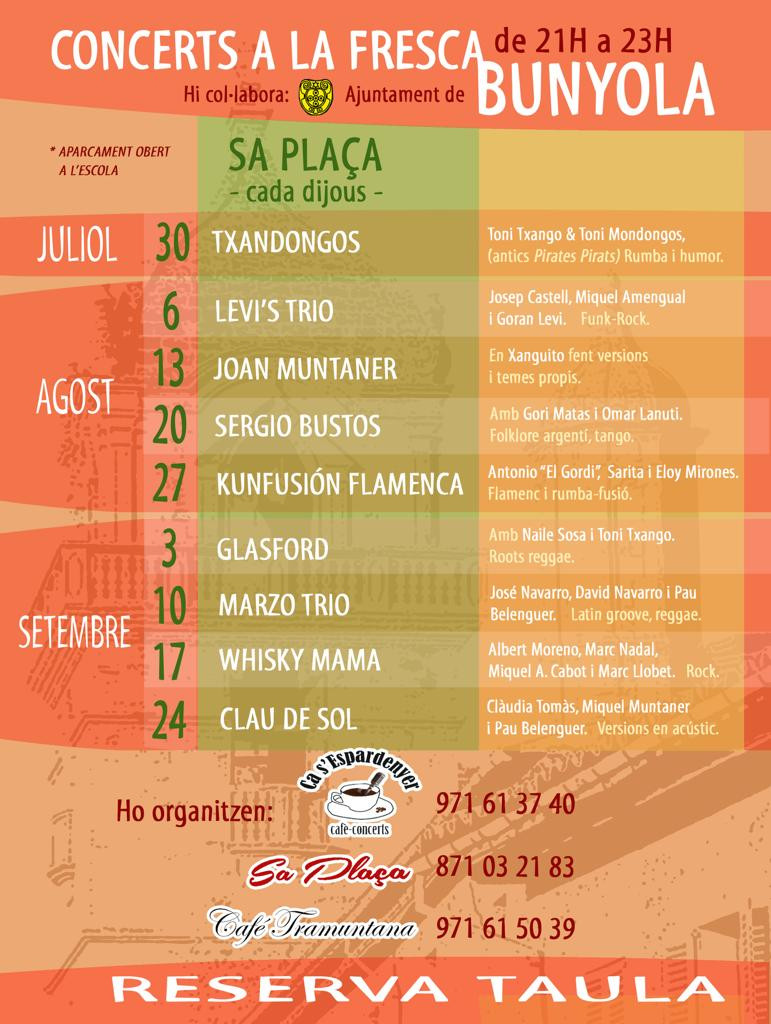 Concerts a la fresca