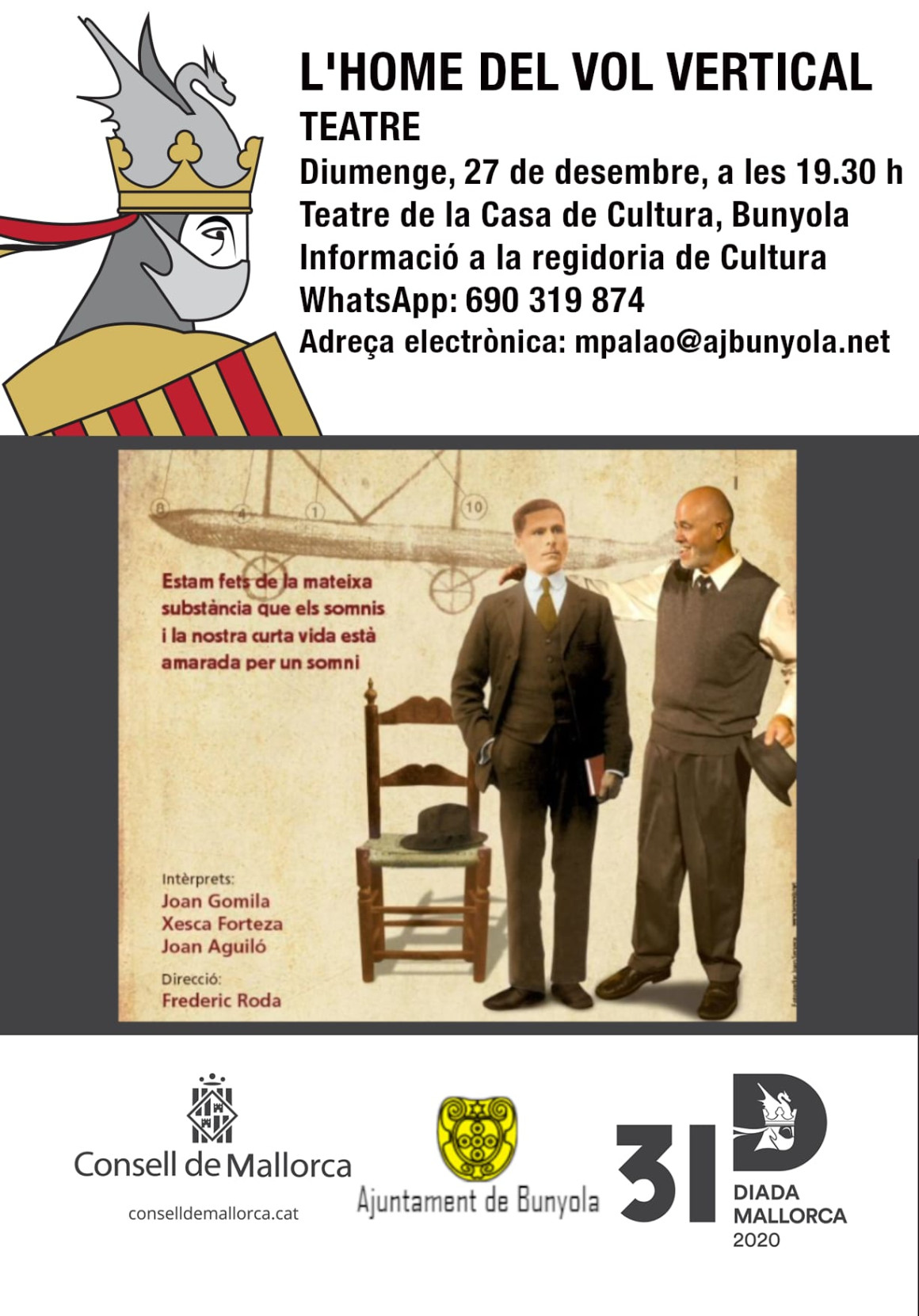 Teatre municipal, "L'home del vol vertical"