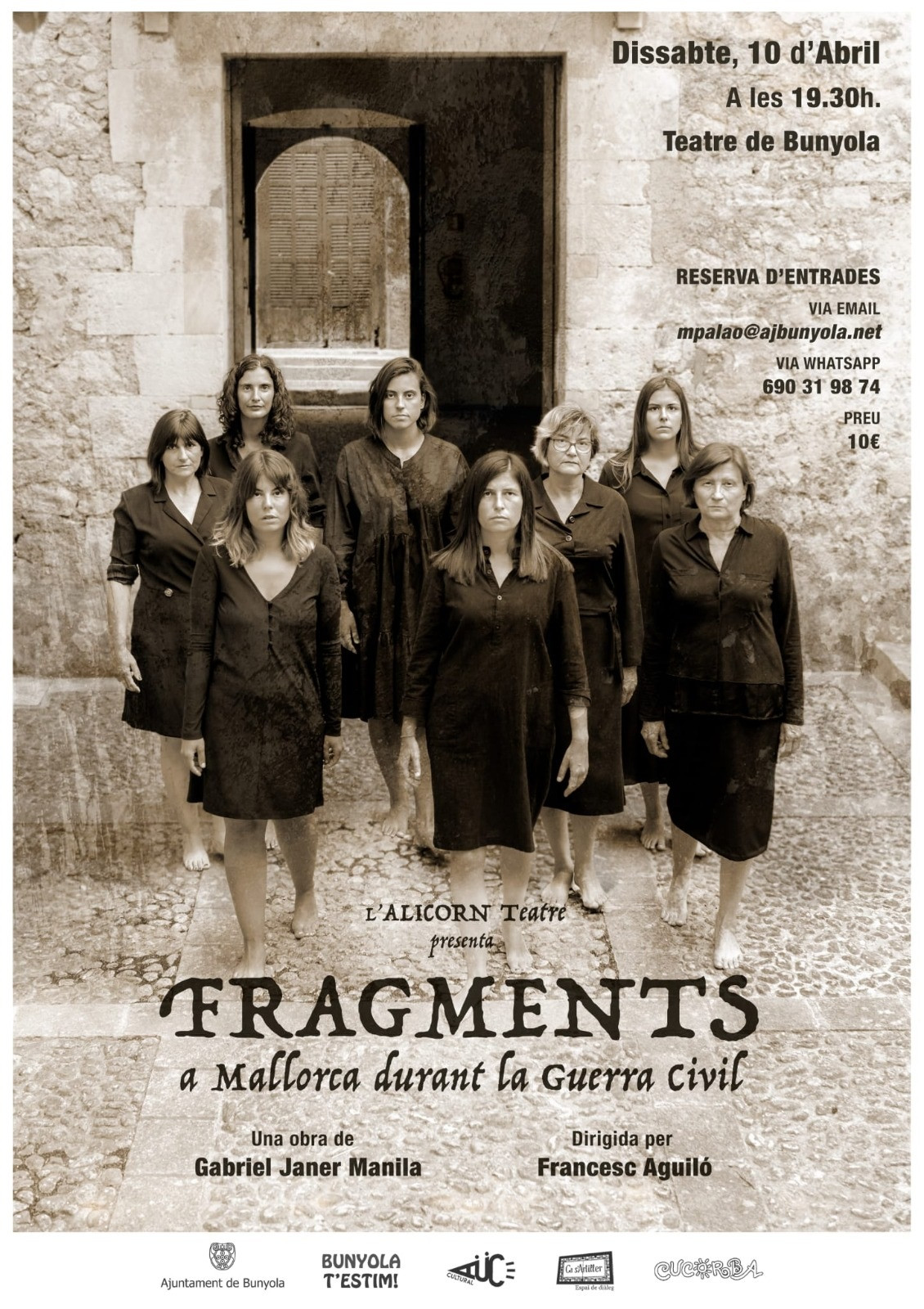 Representació "Fragments a Mallorca durant la Guerra Civil"