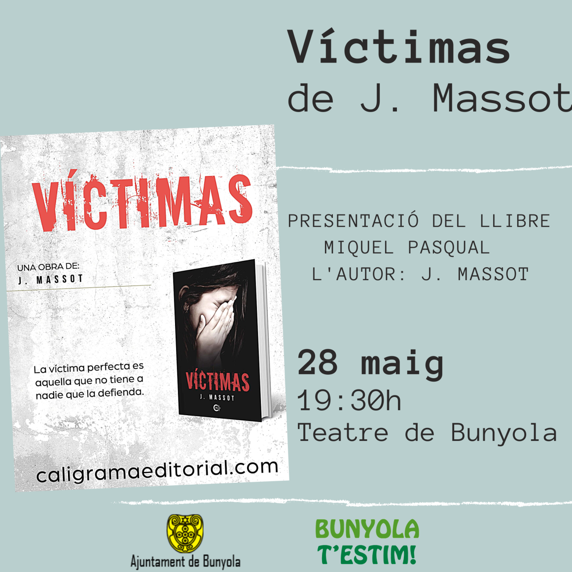 Presentació del llibre Víctimas