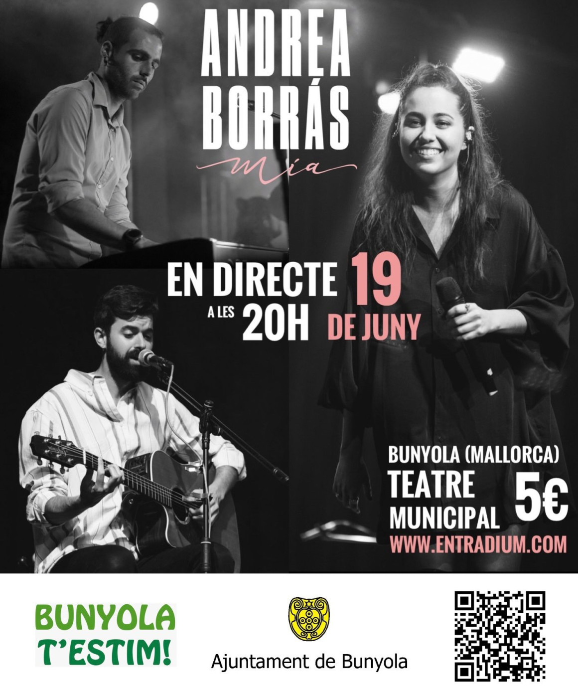 Andrea Borràs en concert 