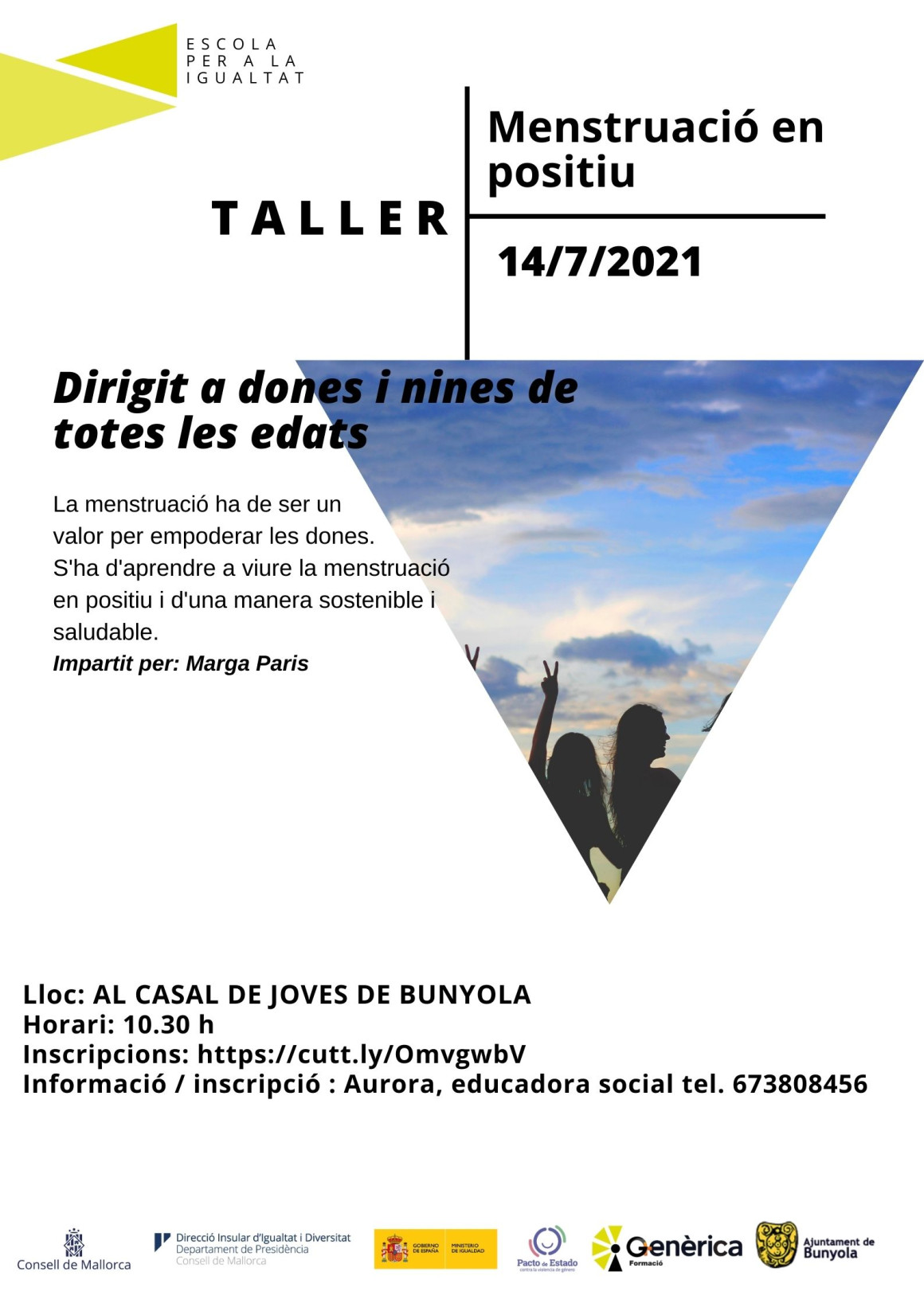 Taller: Menstruació en positiu