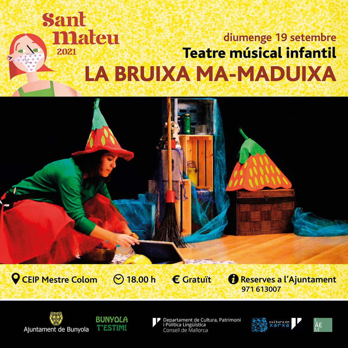 Teatre infantil - «LA BRUIXA MA-MADUIXA»