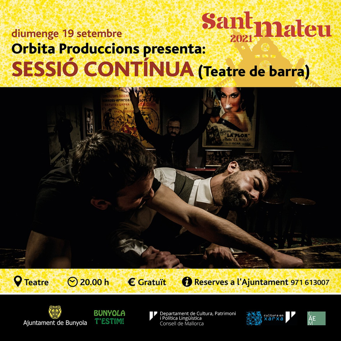 Teatre de Barra: SESSIÓ CONTÍNUA