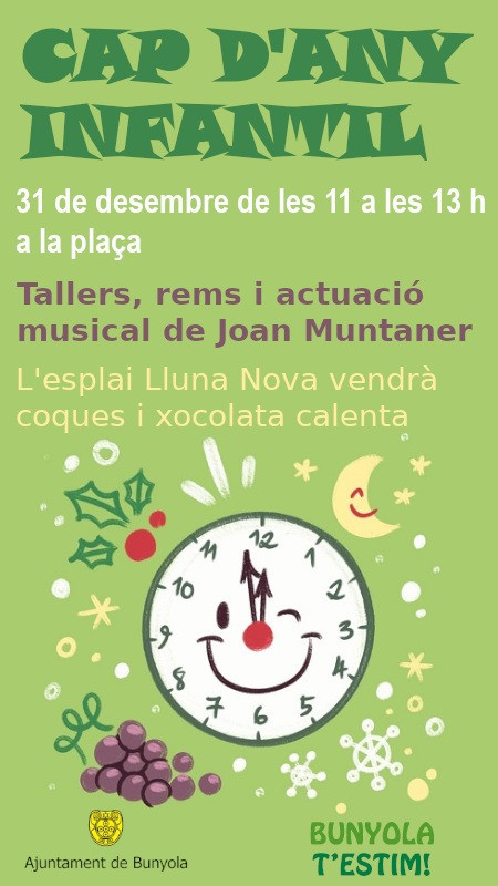 Cap d'any infantil 