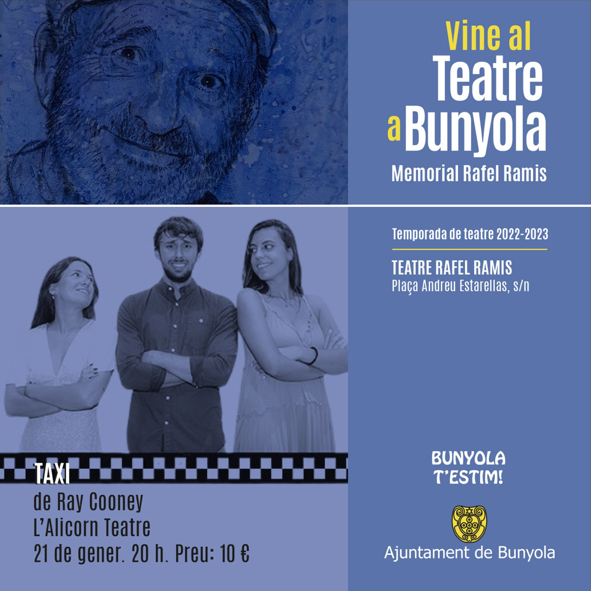 Vine al Teatre a Bunyola. Memorial Rafel Ramis