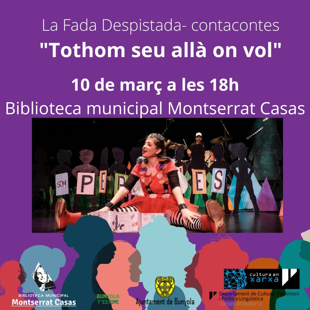 Contacontes a Bunyola: Tothom seu allà on vol