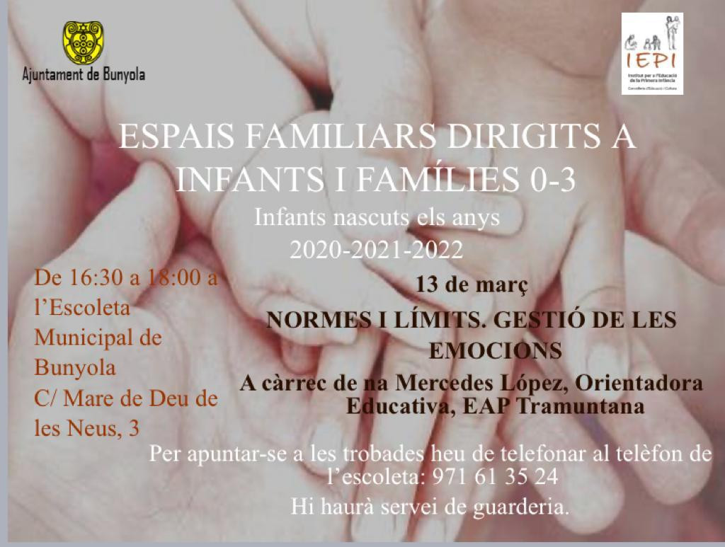 Normes i límits. La gestió de les emocions