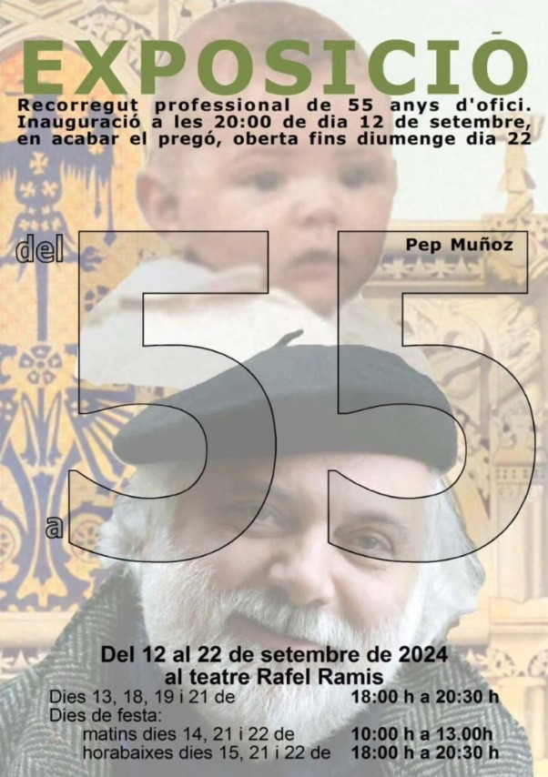 Exposició: 55 anys d'ofici de Pep Muñoz