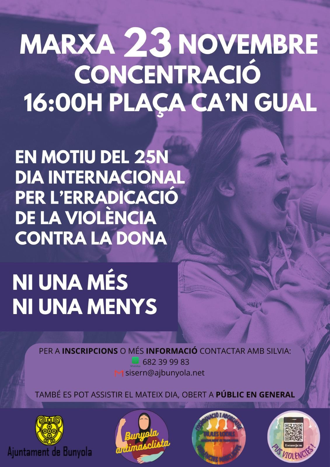 Marxa contra la violència masclista