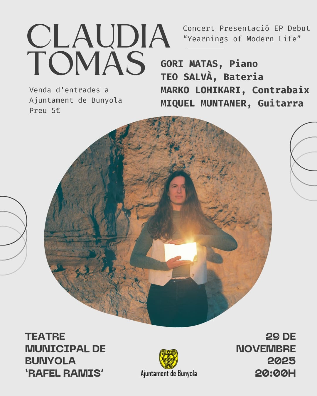 Concert de presentació de l’EP debut “Yearnings of Modern Life” 