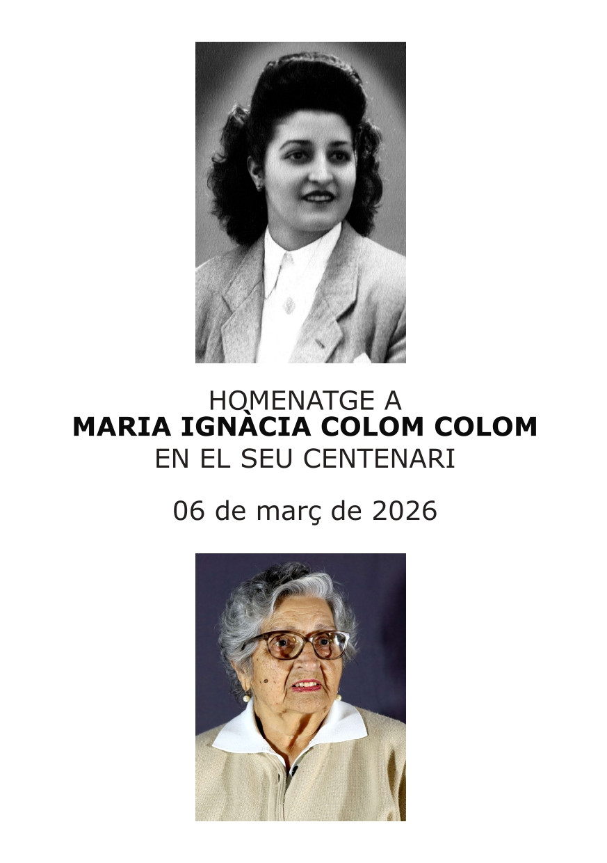 Centenari de Maria Ignàcia Colom Colom