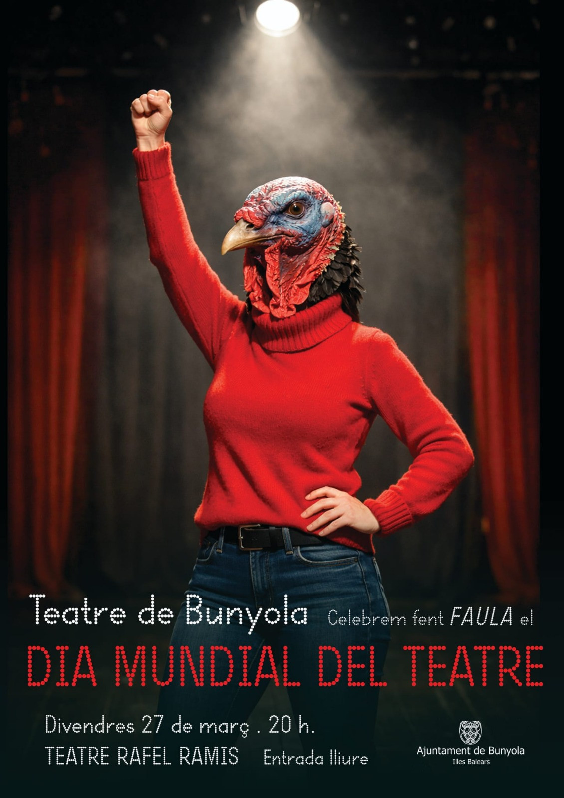 Celebrem fent faula el Dia Mundial del Teatre