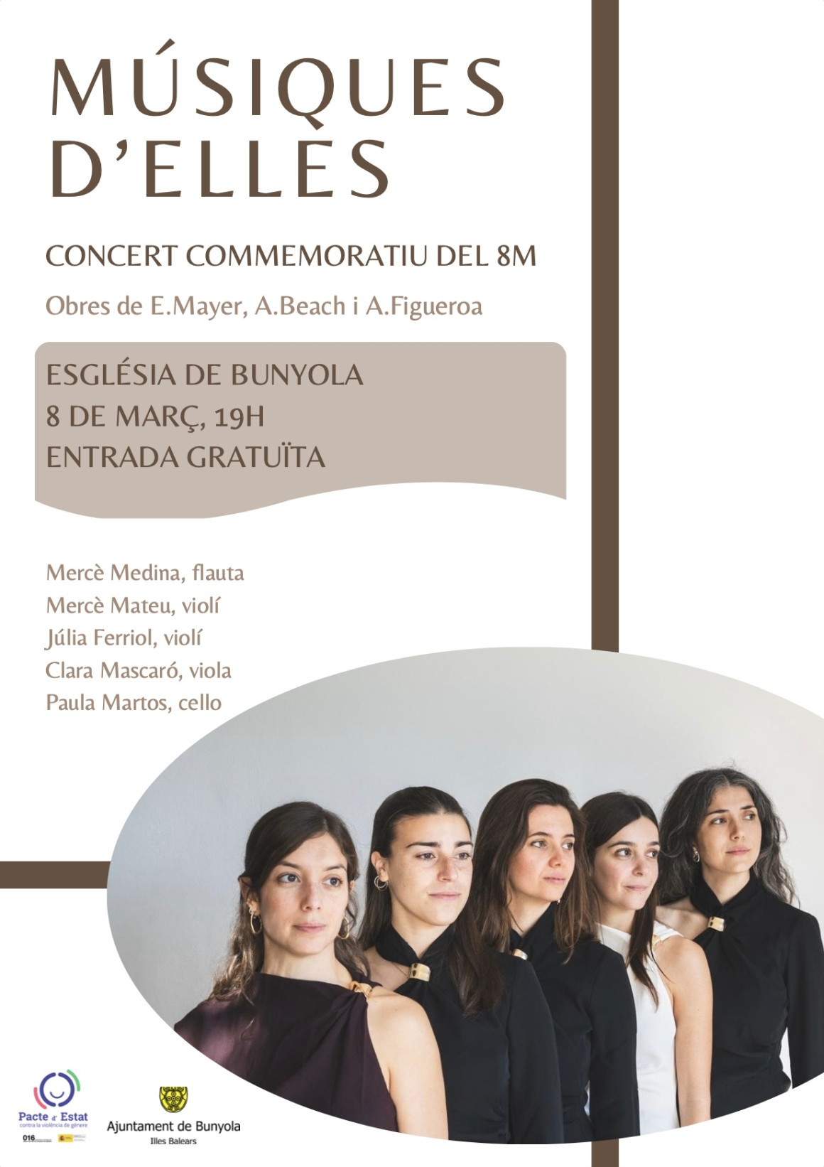 Músiques d’elles: un concert amb memòria
