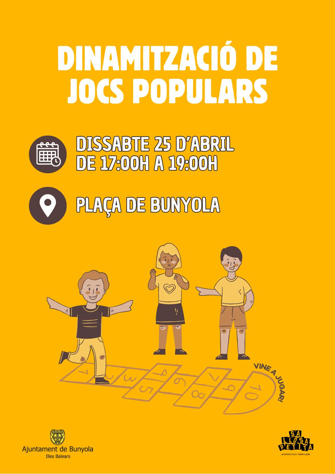 Dinamització de jocs populars