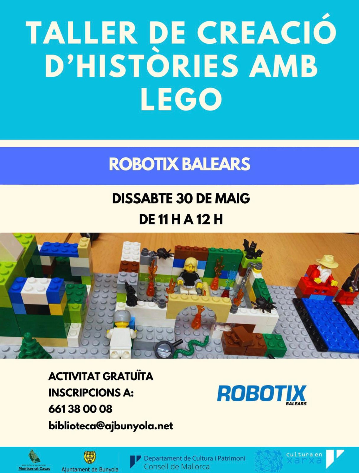 Vine a crear històries amb LEGO