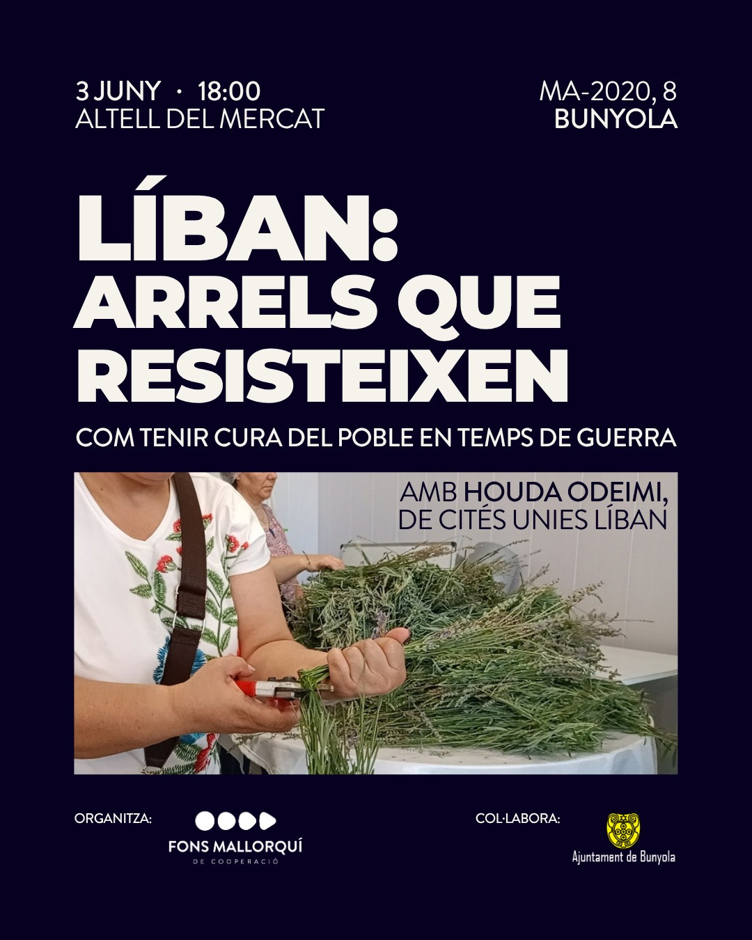 Xerrada amb Houda Odeimi (Cités Unies Líban)