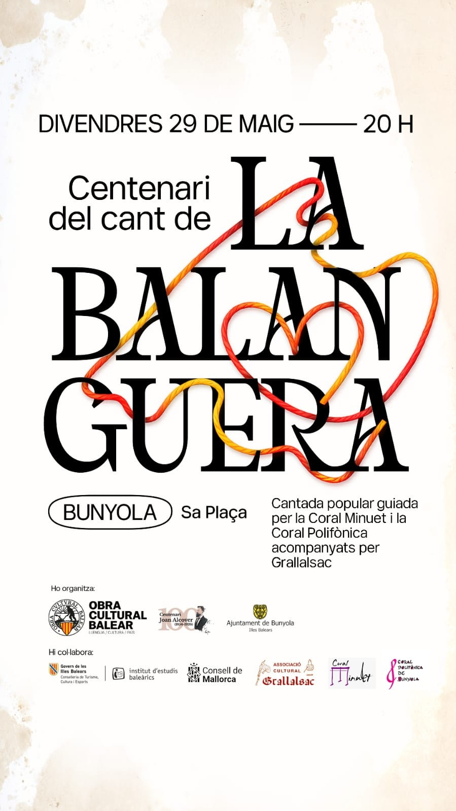 Centenari del cant de “La Balanguera”
