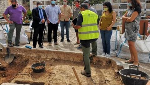 Exhumació de la fossa de Bunyola