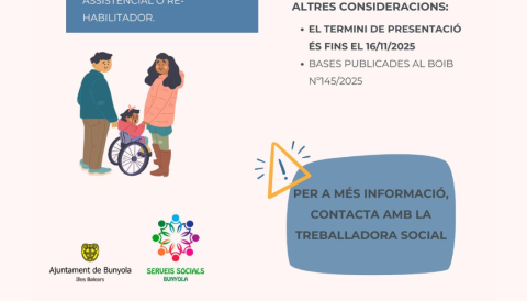 fills/es amb discapacitat bunyola